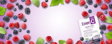Enerc Sugar Mixed Berry Multivitamin Drink Mix 1000Mg Vitamin C Nongmo Vegan Real Fruit Juice Powders Natural Immunity Support Electrolytes Gluten 1Pack Of 30
