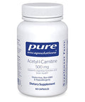 Pure Encapsulations AcetylLCarnitine 500 mg 60 vcaps