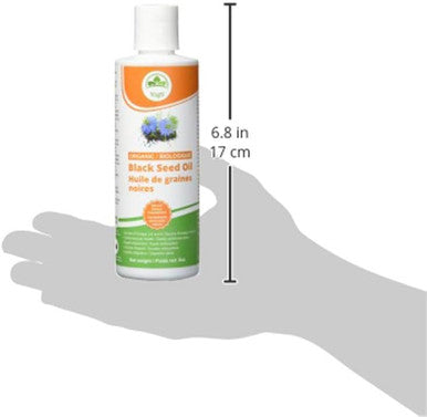 Yogti Organic Black Seed Oil, Unrefined 8 ounce