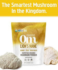 Om Mushroom Superfood 7.05Oz Bundle Lion'S Mane & Reishi Organic Mushroom Powder 200 Servings