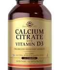 Solgar Calcium Citrate With Vitamin D3 240 Tablets Promotes Healthy Bones and Teeth Supports Musculoskeletal and Nervous Systems NonGmo GlutenFree Dairy Kosher 60 Servings