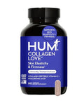 Hum Collagen Love Skin Supplement Collagen Peptides W/Hyaluronic Acid & Vitamin C Supports Firm Skin & Helps Minimize Signs Of Aging Skin Supplements For Women And Men (90Count)