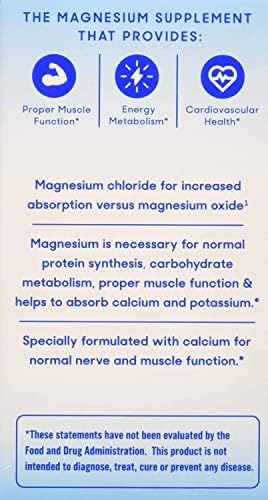Slowmag Slowmag Magnesium Chloride With Calcium Packaging May Vary 60 Count (Pack Of 2)