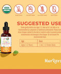 Maryruth'S Organics Vitamin D3 Vitamin K2 Vitamin D3 K2 Drops K2 D3 Vitamin Liquid Supplement For Toddlers Kids Supplement For Calcium Absorption Strong Bones Vegan Gluten Free 1 Fl Oz