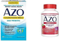 Azo Complete Feminine Balance Daily Probiotics For Women (30 Count) Cranberry Urinary Tract Health Supplement (50 Count)