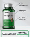 Horbaach Ashwagandha Root Supplement 180 Capsules