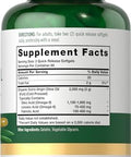 Carlyle Olive Oil Extra Virgin 2000mg | 120 Softgel Capsules | Cold Pressed | Non-GMO & Gluten Free Herbal Supplement