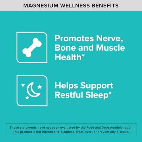 Qunol Magnesium Glycinate 300mg 100% Glycinate Chelated Magnesium Supplement 150ct Tablets