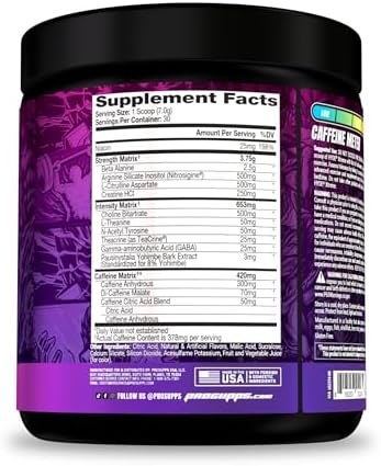 Prosupps Hyde Xtreme Hard-Hitting Energy Pre-Workout Pixie Dust And Creatine 300 Bundle