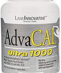 Lane Innovative - Advacal Ultra 1000, Bone Building Calcium, Including Vitamin D3 And Magnesium, Easy Absorption (40 Servings)
