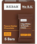RXBAR Protein Bars, Protein Snack, Snack Bars, Peanut Butter Chocolate, 9.1oz Box (5 Count)
