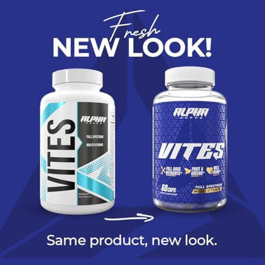 Alpha Supps Vites Men'S Multivitamin, Complete Daily Supplement With Fruits, Veggies, Energy, Immune & Prostate Support - Daily Whole Food Vitamins With Antioxidants And Digestive Enzymes