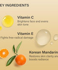 Melixir Mandarin Vitamin Ce Hydration Cream, Niacinamide & Panthenol, Vitamin Capsules For Skin Radiance & Uneven Tone, Daily Face Moisturizer For Dry And Dull Skin, Korean Skincare (1.0 Fl.Oz./30Ml)