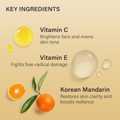 Melixir Mandarin Vitamin Ce Hydration Cream, Niacinamide & Panthenol, Vitamin Capsules For Skin Radiance & Uneven Tone, Daily Face Moisturizer For Dry And Dull Skin, Korean Skincare (1.0 Fl.Oz./30Ml)