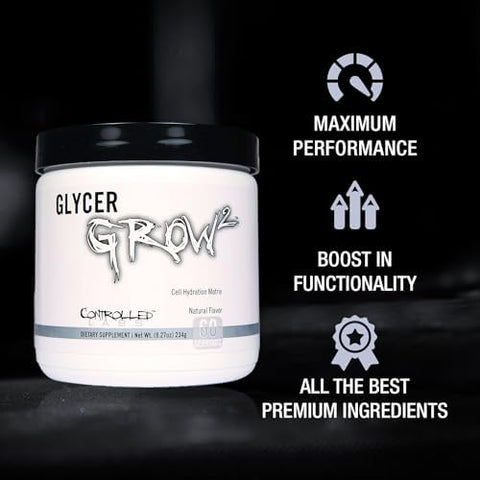Controlled Labs Orange Triad + Glycergrow Bundle Muscle Volume Joint Support Immune Health & Recovery Performance & Endurance Stack