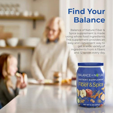 Balance Of Nature Fiber & Spice 30 Servings
