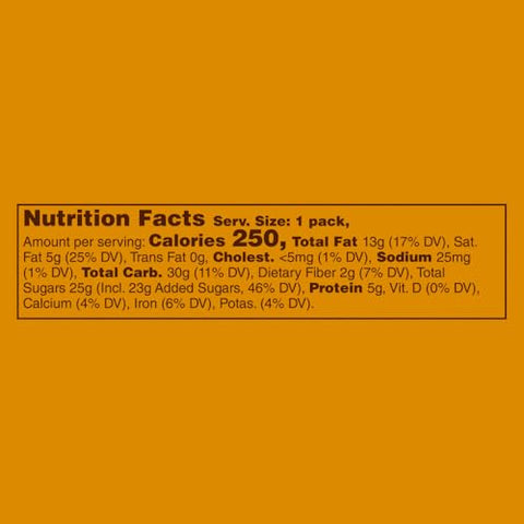 M&M'S Honey Roasted Peanut Milk Chocolate Candy Full Size Salty and Sweet Nutty On the Go Snack, 1.74 oz Pack