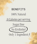 Julian Bakery Pure Monk | v25% Monk Fruit Extract | Sweetener | Sugar Free | 3.5oz | 100 Servings