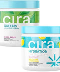 Cira Bundle: Hydration Selflove Lemonade & Greens Mixed Berry