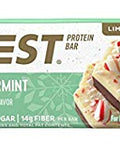 Quest Nutrition Protein Bar Peppermint Bark. Low Carb Meal Replacement Bar W/ 20G Protein. High Fiber Soy-Free Gluten-Free (24 Count)