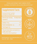 Carbon Sweeteners Stevia Sweetener Packets with 800mg of Turmeric for Immunity Boosting Supports Overall Immunity and Promotes Anti Inflammation 30 Count (Pack of 1)