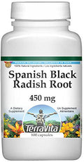 Terravita Spanish Black Radish Root - 450 Mg (100 Capsules, Zin: 510873) - 3 Pack