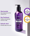 Dr.Oracle Seboclear Scalp Shampoo Rebalancing Hair And Scalp For All Hair Types. Biotin Panthenol Niacinamide Salicylic Acid Menthol.