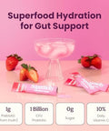 Blume Superbelly Variety Pack Gut Health Hydration Packets Sugar- With Prebiotics Probiotics Apple Cider Vinegar And Electrolytes Strawberry Lemon And Acai 45 Sticks