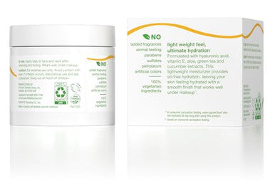 Alba Botanica Daily Oil Hydrating Moisturizer With Hyaluronic Acid And Vitamin E 3 Oz (Packaging May Vary)