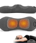 Dyhodu 3-In-1 Electric Back Massager Pillow Rechargeable Lumbar Support Cushion With Heat Vibration
