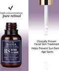 Retinol 2.5% Solution Facial Serum With Vitamin E Facial Crepe Erase Age Spot Remover High Strength Solution For Face Without A Prescription 2 Fl Oz (60Ml)