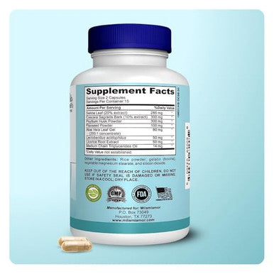 Mila Miamor 15 Day Cleanse 30 Capsules
