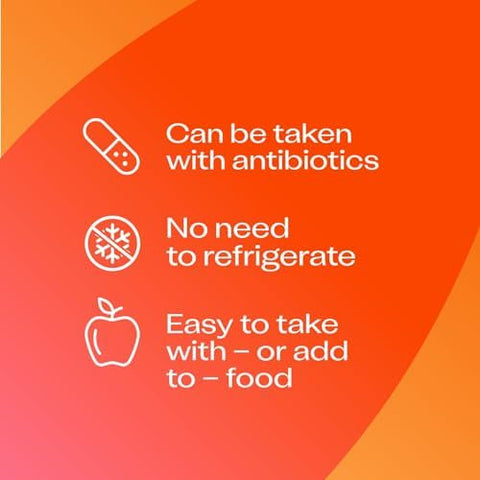 Biokult Boosted Extra Strength Probiotic Supplement For Gut Health Immune System Support And Your Digestive Tract With Vitamin B12 " 30 Capsules