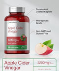 Horbaach Apple Cider Vinegar Caplets 3200Mg