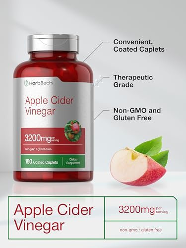 Horbaach Apple Cider Vinegar Caplets 3200Mg