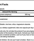 Swanson Artichoke Leaves (Cynara Scolymus) 500 Milligrams 60 Capsules