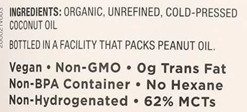 Nutiva Coconut Oil Organic Extra Virgin, 54 Oz
