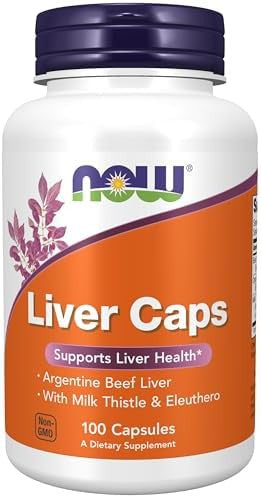 Now Foods Supplements Liver Caps With Milk Thistle And Eleuthero Supports Liver Health 100 Capsules