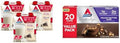 Atkins Vanilla Cream 23G Protein Meal Size Shakes 3G Carb 1G Sugar And Peanut Butter Cups 0G Sugar 20 Count
