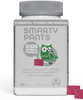 Smartypants Mineral Chews: Magnesium Citrate & Calcium Supplement With Vitamin D3, Vitamin C, Vitamin K2, Zinc & Selenium For Immune Support, 60 Count (30 Day Supply)