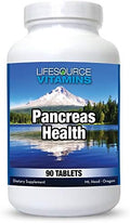 LifeSource Vitamins Pancreas Health18 All Natural Synergistic Ingredients for Pancreas Health and Support