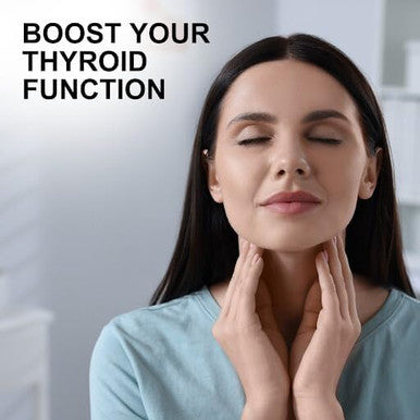Thyroid Support: Powerful Blend Of Ashwagandha, Iodine, Selenium, Magnesium, Zinc, Vitamin B12 & More For Optimal Health - 60 Capsules