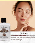 Cococare 100% Vitamin E Oil Maximum Moisture For Dry Skin 28000 I.U Wrinkle Reduction 1 Fl Oz