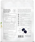 Barker Wellness Co Mushroom Adaptogen Gummies For Memory & Focus Brain Health Supplement With Lion'S Mane Cordyceps Cognizin Nootropics Vegan Sugar Passion Fruit Watermelon Flavor 60 Count