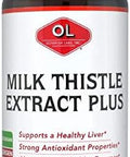 Olympian Labs Milk Thistle Extract Plus Enzymes Antioxidants Supporting Liver Health 60 Vegetarian Caps