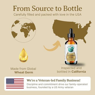 Bella Terra Oils Natural Vitamin E Oil