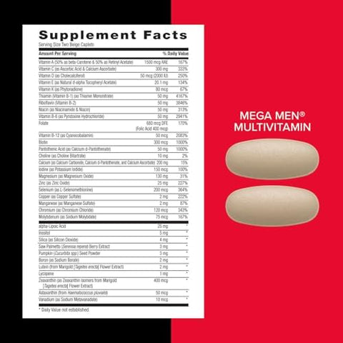 GNC Mega Men Joint Vitapak Program for Men Convenient Complete Nutrition 3 Products in 1 Packet Move Better Comfort and Function Men's Multivitamin Glucosamine and Chondroitin 30 Daily Packs