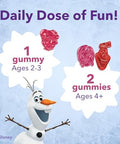 Lil Critters Disney Frozen Kids Multivitamin Gummies 190 Count Gummy with Vitamin A B C D E Fruit Flavors Essential Nutrients Gluten and DairyFree Daily Children's Daily Supplement