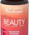 Host Defense Mycobenefits Beauty Capsules Supplement Health Aid Mushroom Supplement With Biotin & Hyaluronic Acid 60 Capsules (30 Servings)
