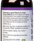 Bluebonnet Liquid Vitamin D3 Drops 2000 Iu Natural Citrus Flavor 1 Fl Oz